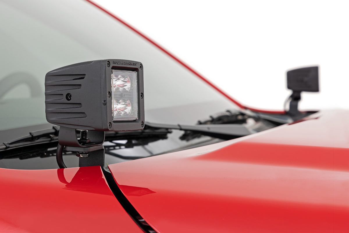 LED Light Kit | Ditch Mount |  3" OSRAM | Wide | Nissan Frontier (22-26)