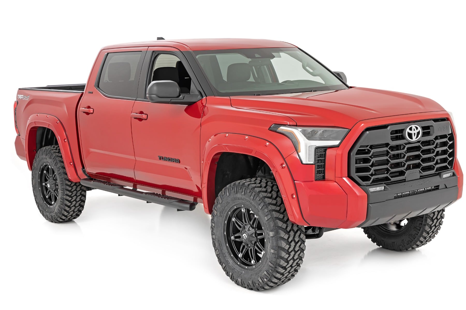 Oval Nerf Steps | Crew Cab | Black | Toyota Tundra 2WD/4WD (2022-2026)