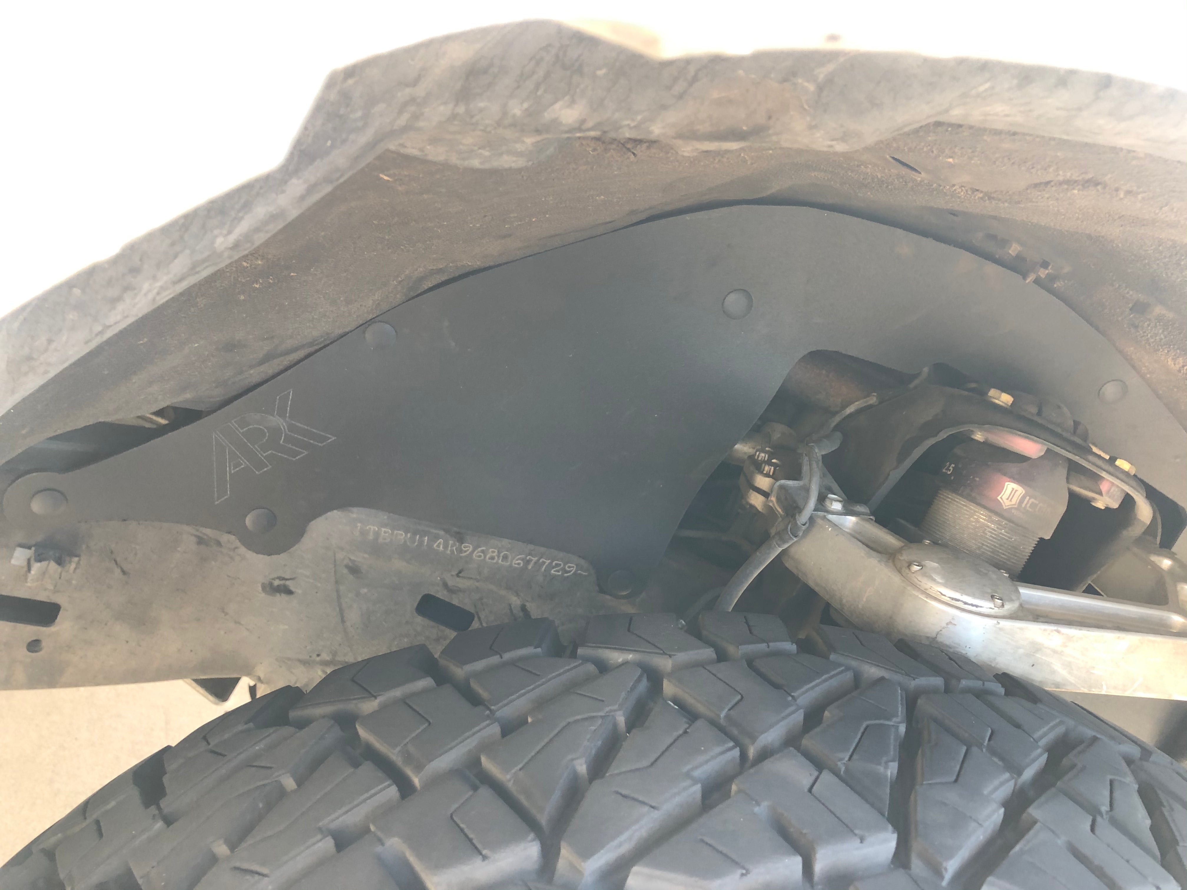 2003-2009 Toyota 4Runner Splash Guards