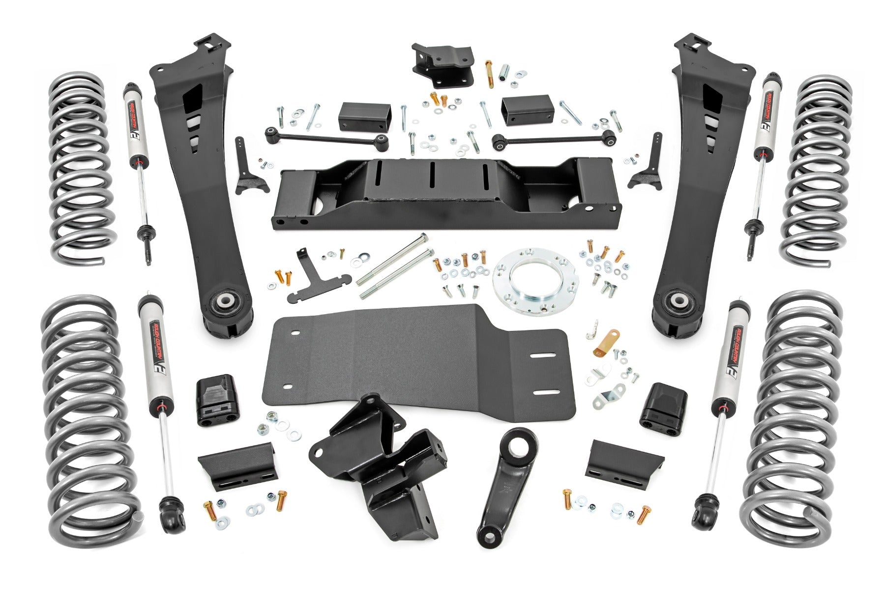 5 Inch Lift Kit | Dual Rate Coils | V2 | Non-AISIN | Ram 2500 4WD (2019-2024)