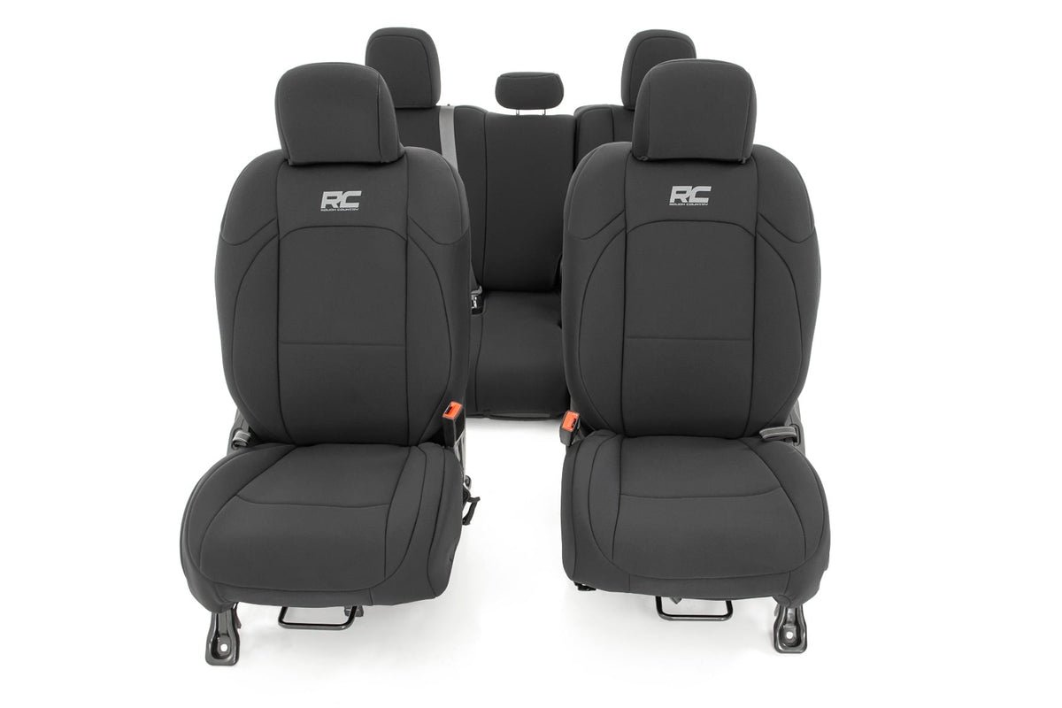 Seat Covers | Front and RR w/ Cup Holder | Jeep Gladiator JT 4WD (2020-2026)