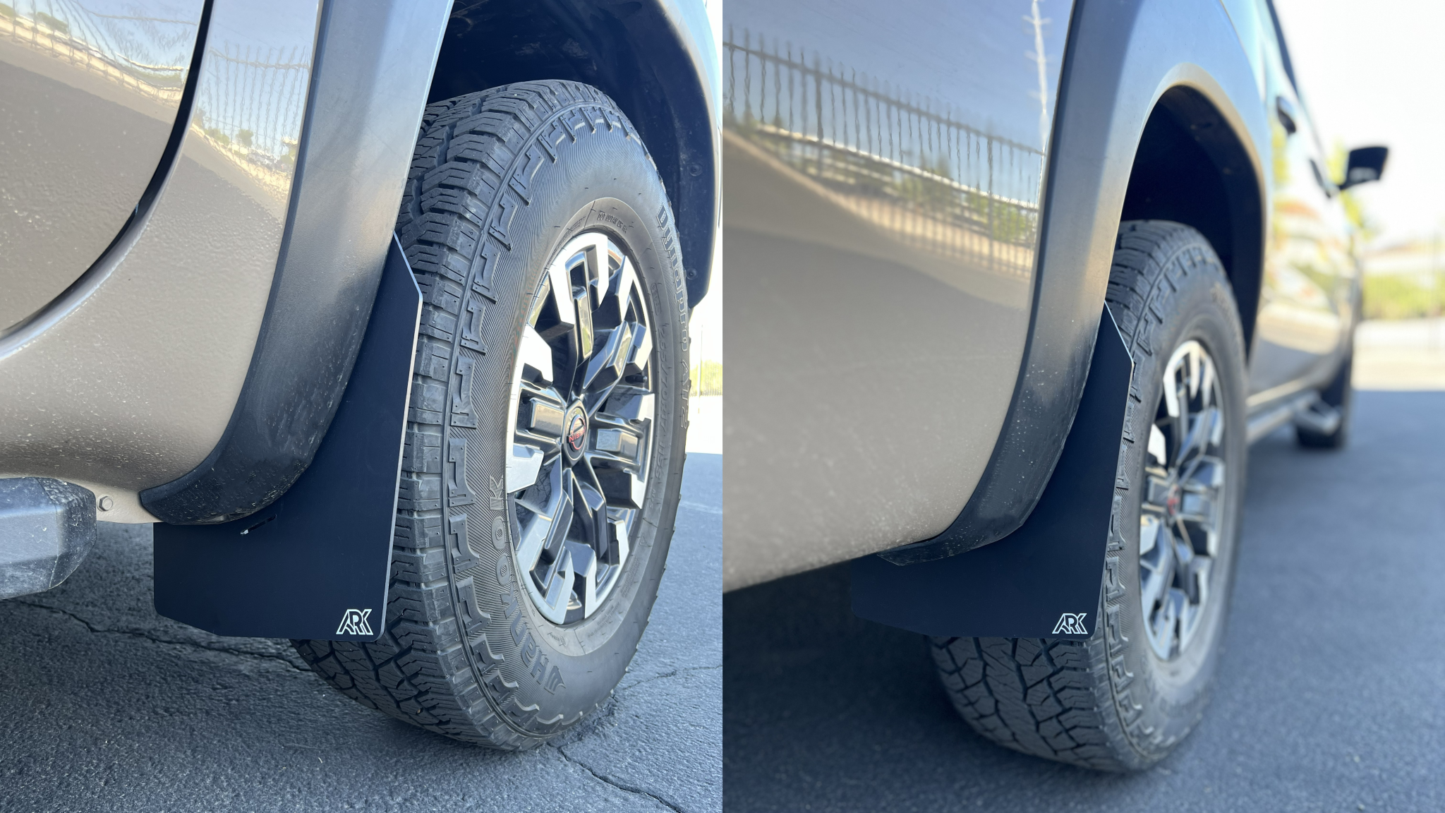 2022-2026 Nissan Frontier Pro4X TriXpoly Mid-Mudflaps
