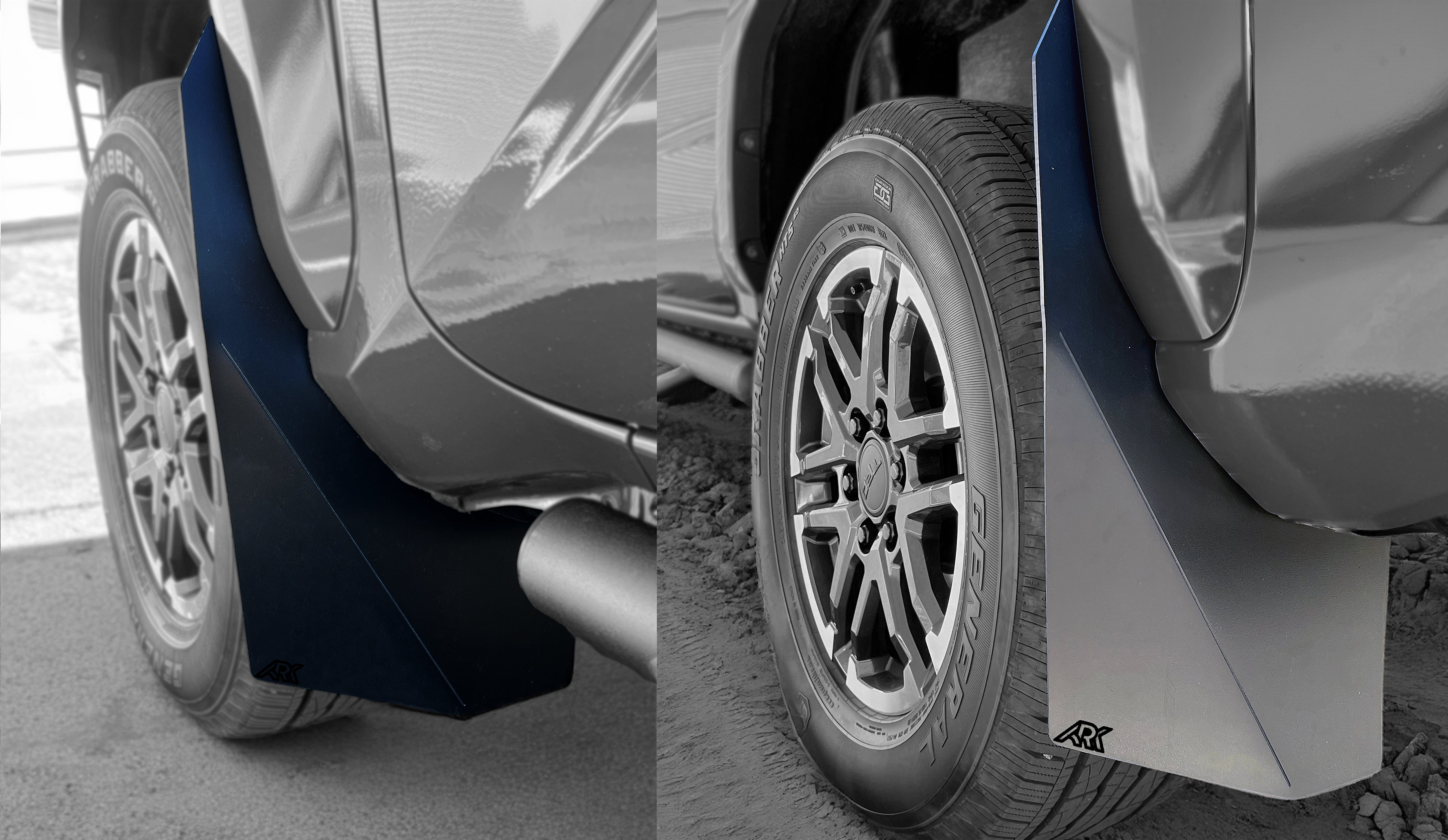 Ark Splash Guards 2020+ Toyota Highlander TriXPoly Micros Flares