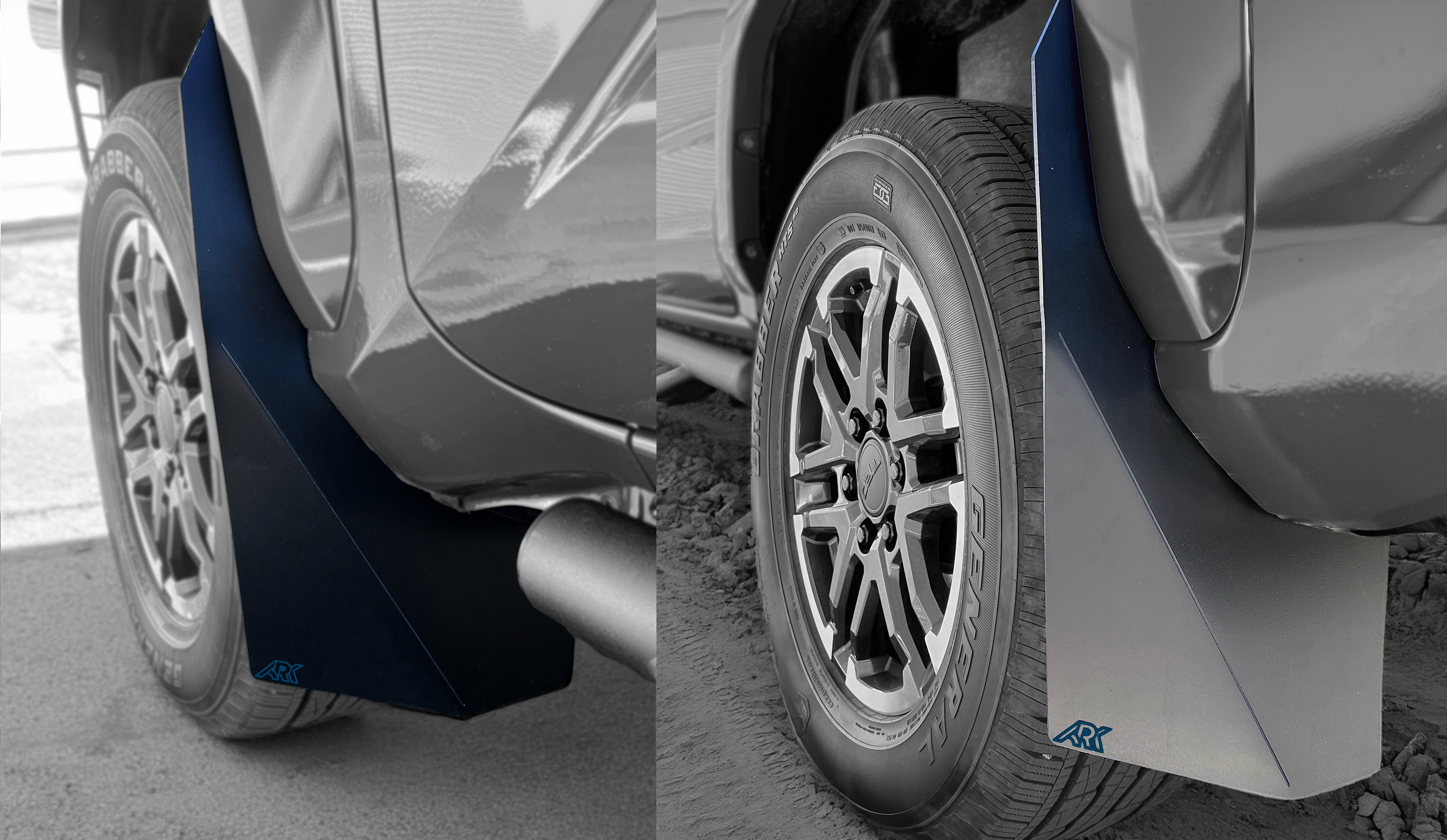 Ark Splash Guards 2020+ Toyota Highlander TriXPoly Micros Flares