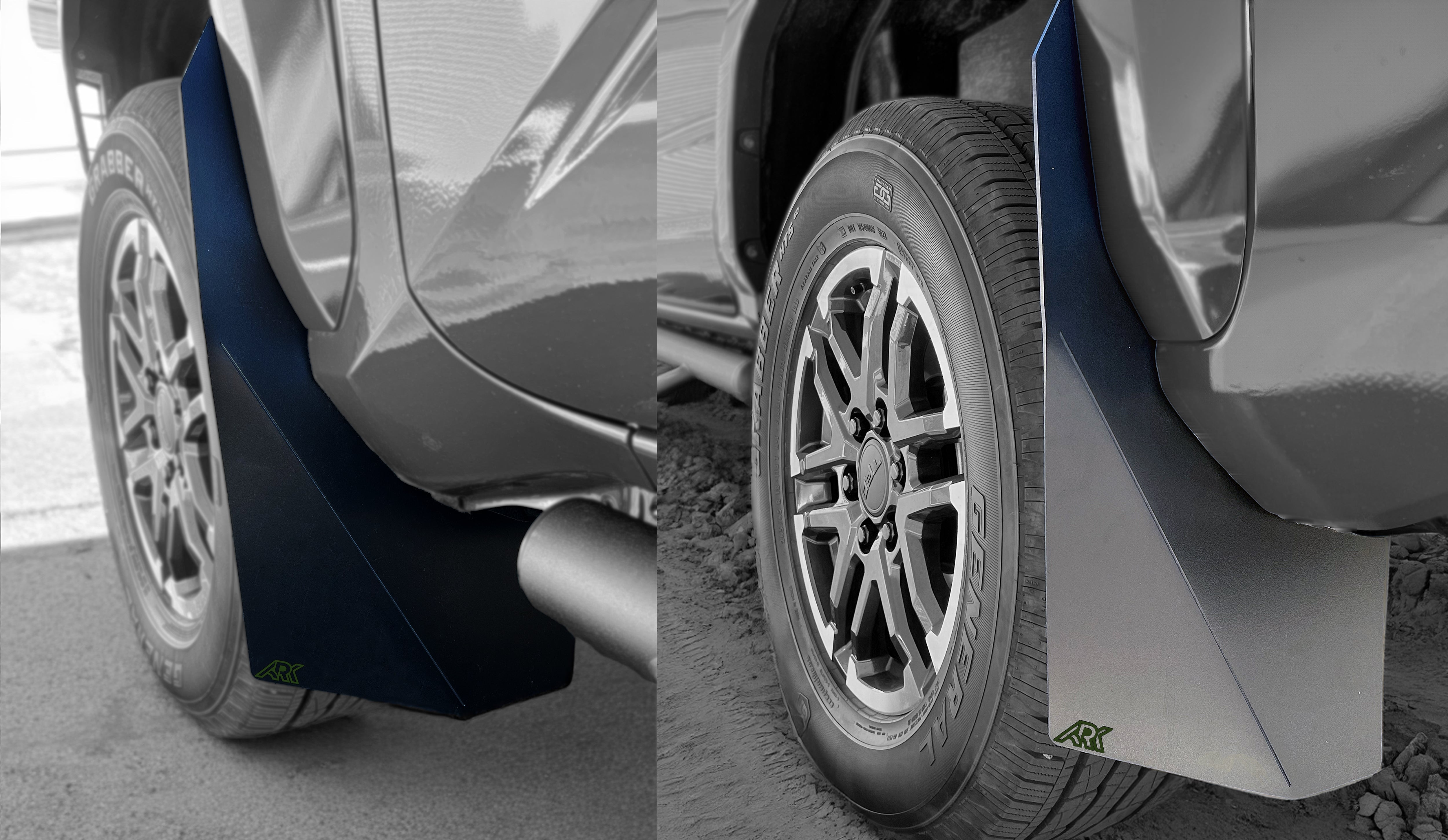Ark Splash Guards 2020+ Toyota Highlander TriXPoly Micros Flares