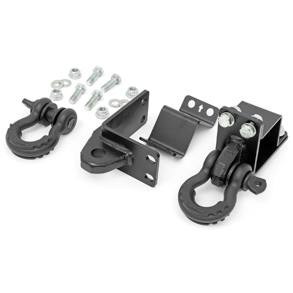 Rough Country Rear D-Ring Combo Shackle Kit | 2024+ Toyota Tacoma