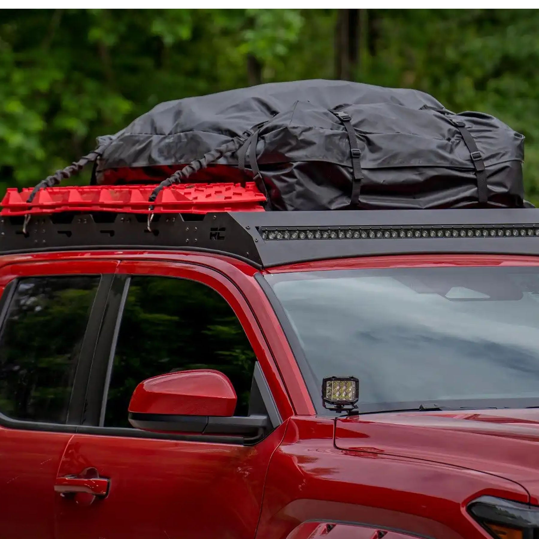 Rough Country Low Profile Roof Rack w/40" LED Light Bar | 2024+ Toyota Tacoma