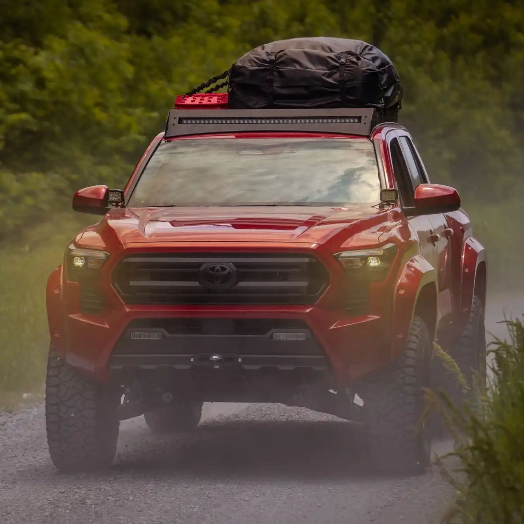 Rough Country Low Profile Roof Rack w/40" LED Light Bar | 2024+ Toyota Tacoma