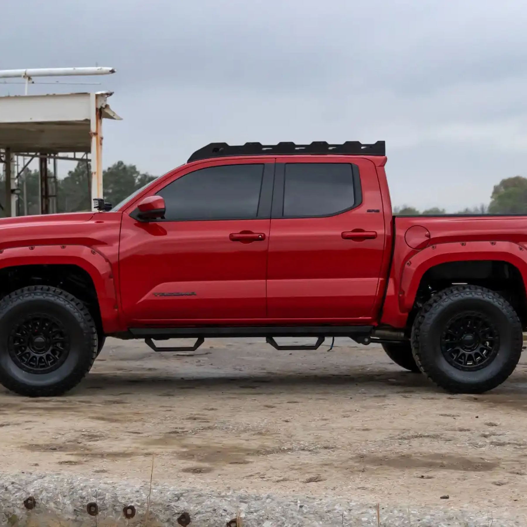 Rough Country Low Profile Roof Rack w/40" LED Light Bar | 2024+ Toyota Tacoma