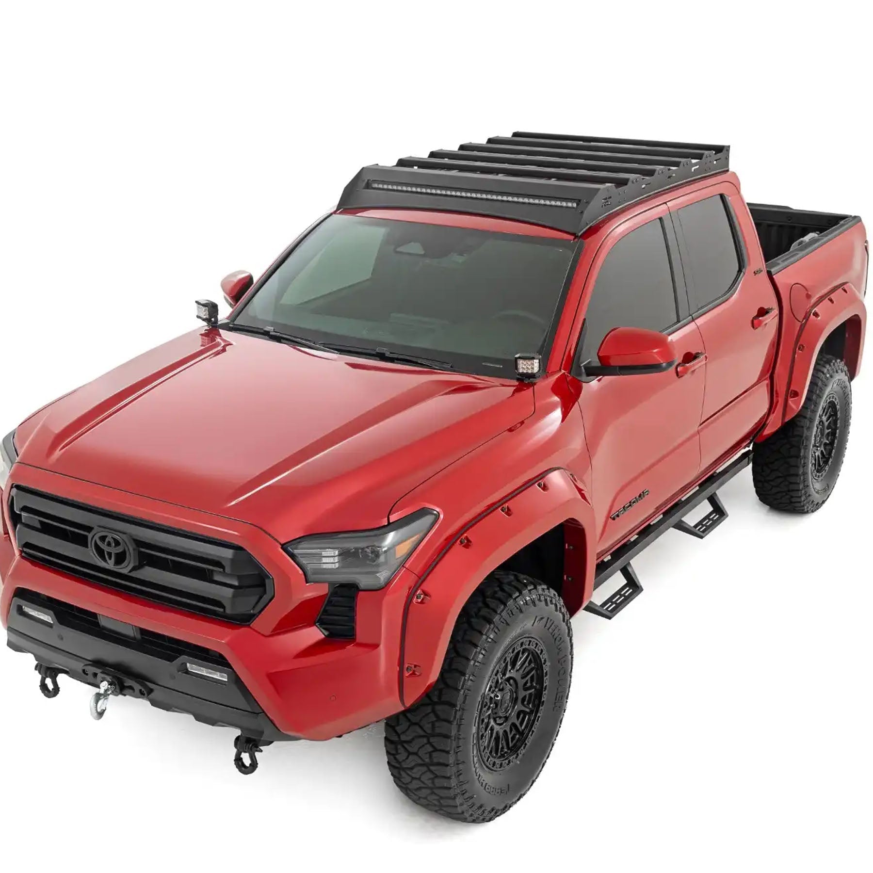 Rough Country Low Profile Roof Rack w/40" LED Light Bar | 2024+ Toyota Tacoma