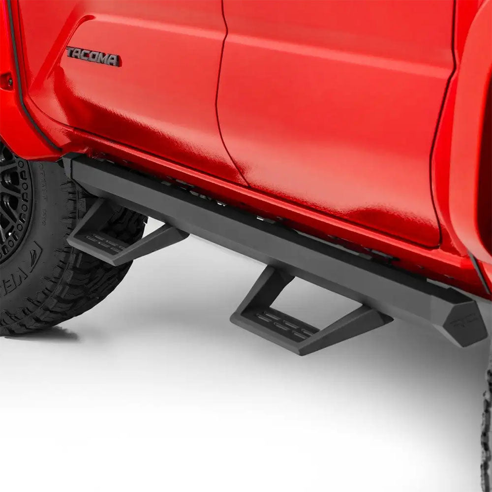 Rough Country SRL2 Adjustable Nerf Steps | 2024+ Toyota Tacoma