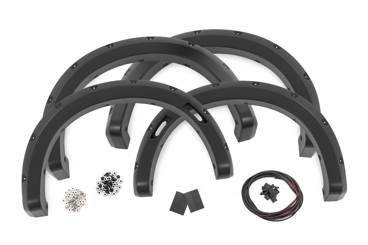 Pocket Fender Flares | JS Iconic Silver | Ford Ranger 2WD/4WD (2024-2026)
