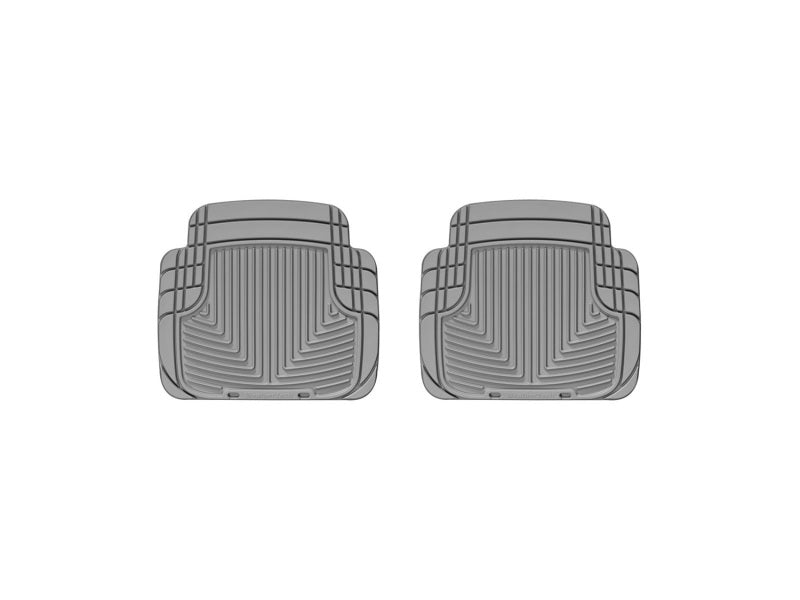 WeatherTech 99 BMW M3 Convertible Rear Rubber Mats - Grey