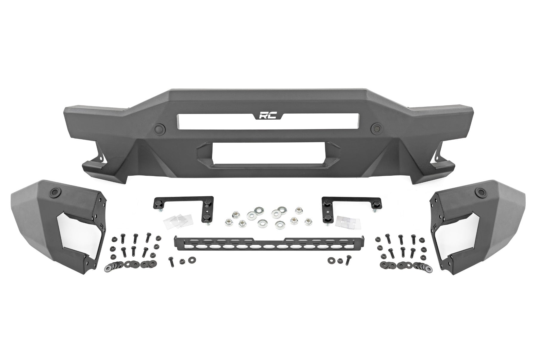 Front Bumper | Modular | Full Wings | Flood | Fog | Ford Bronco 4WD (21-26)