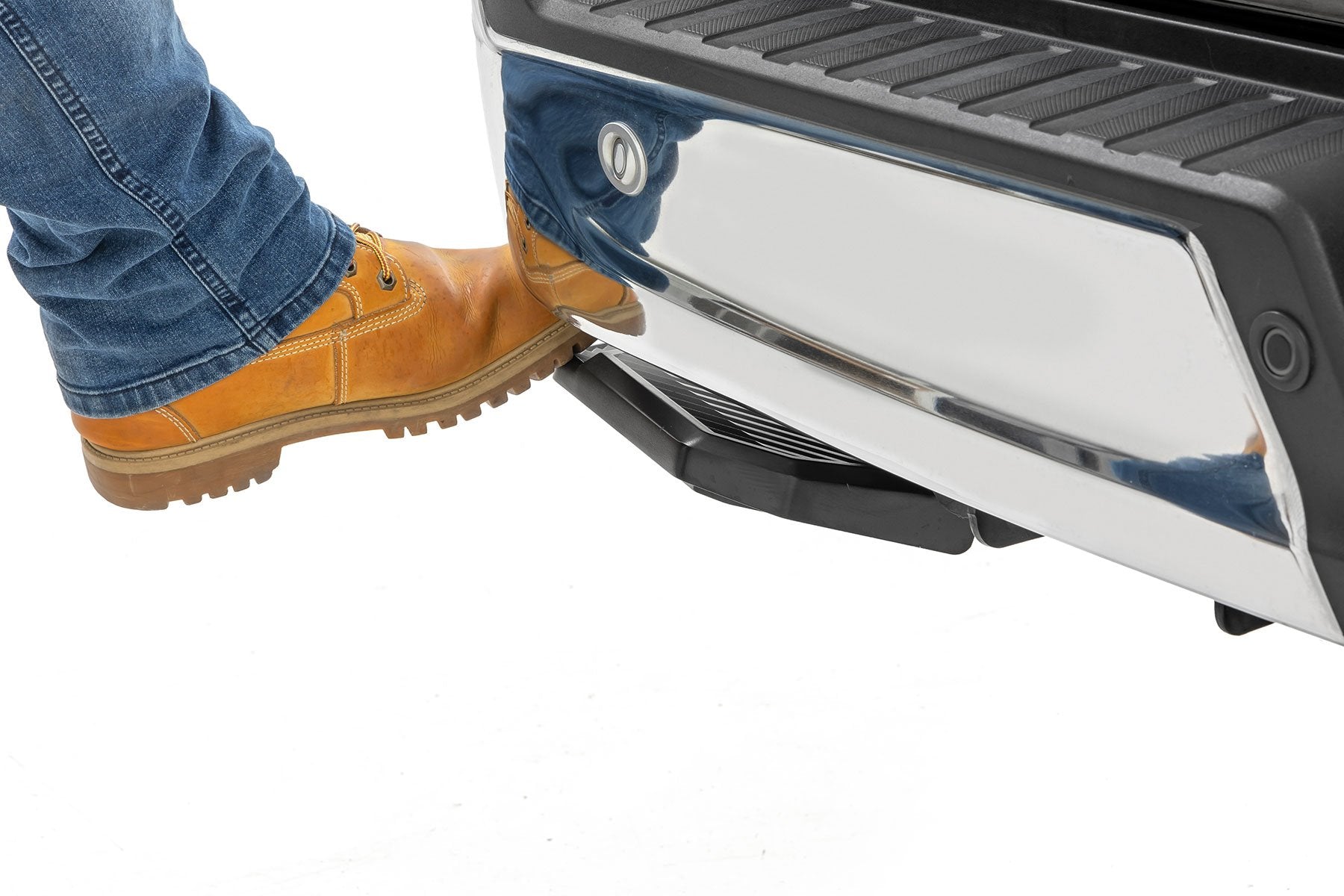 Rough Country Retractable Truck Bed Step for 2010-2018 Ram 1500