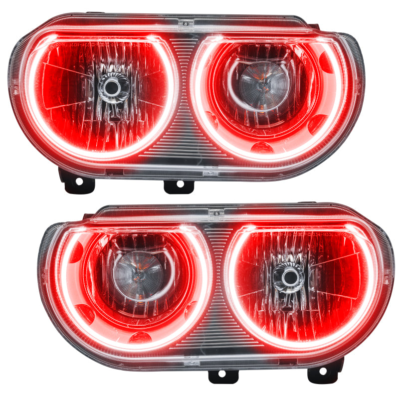 Oracle 08-14 Dodge Challenger SMD HL (Non-HID) - ColorSHIFT w/ BC1 Controller SEE WARRANTY