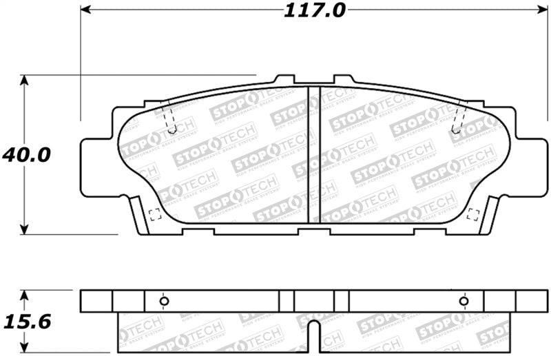 StopTech Street Brake Pads