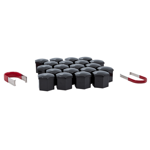21MM HEX CAP SET BLK CLAM