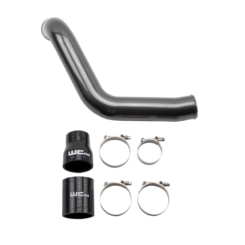 Wehrli 04.5-05 Chevrolet LLY Duramax Passenger Side 3in Intercooler Pipe - Sparkle Bomber Orange