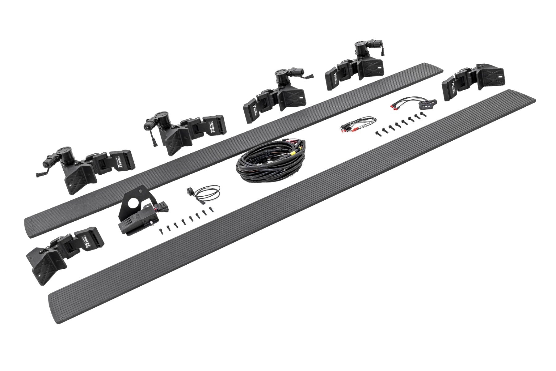 Rough Country Bolt on Power Drop Down Running Boards for 2022-2025 Toyota Tundra