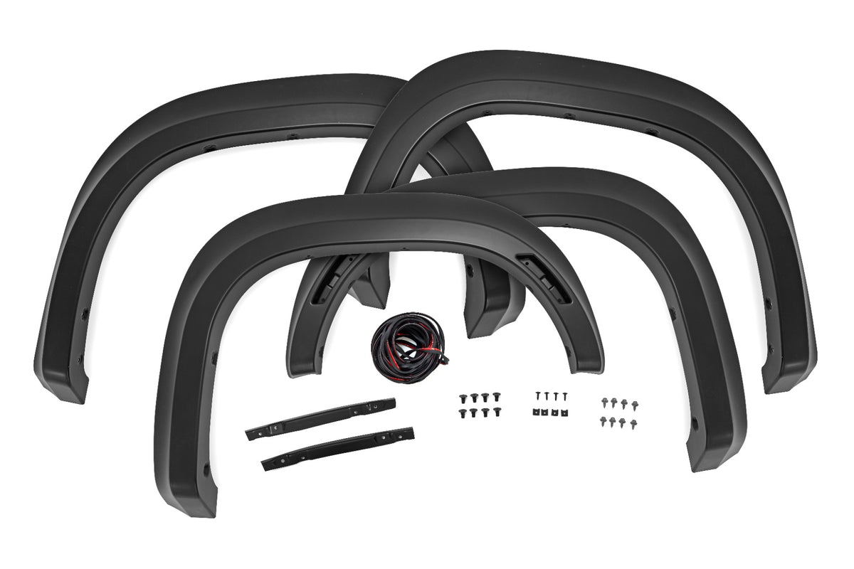 Sport Fender Flares | QAK Glacier White | Nissan Frontier 2WD/4WD (2022-2026)