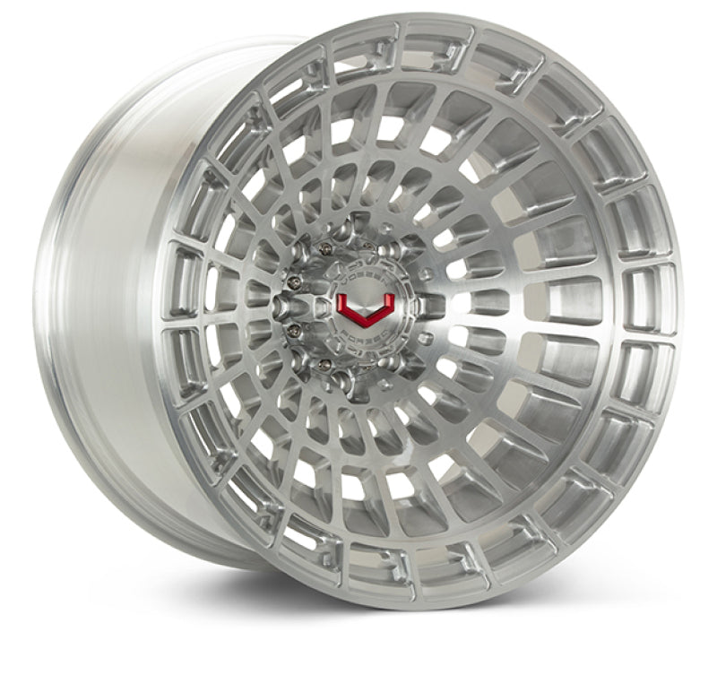 Vossen LCX-04 24x14 - 8x165.1 - ET75 - Mega Deep - 125.1 - Brushed Gloss Clear Wheel