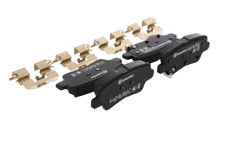 Brembo OE 21-22 Hyundai Accent/19-24 Nexo/2016 Sonata/2019 Sonata PRIME Low-Met Brake Pad - Rear