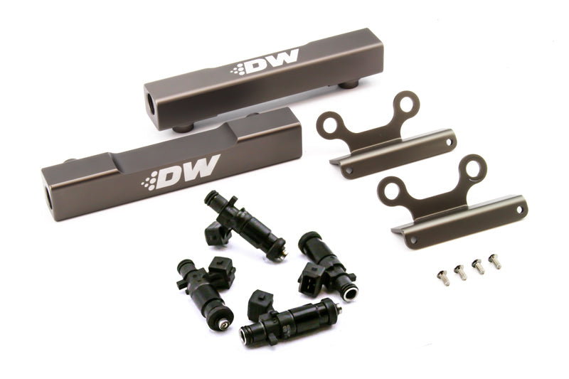 DeatschWerks 02+ Subaru WRX / 07+ STI/LGT Top Feed Fuel Rail Upgrade Kit w/ 1200cc Injectors