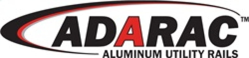 Access 2022+ Rivian R1T 4ft 6in Bed ADARAC Aluminum Utility Rails - Matte Black
