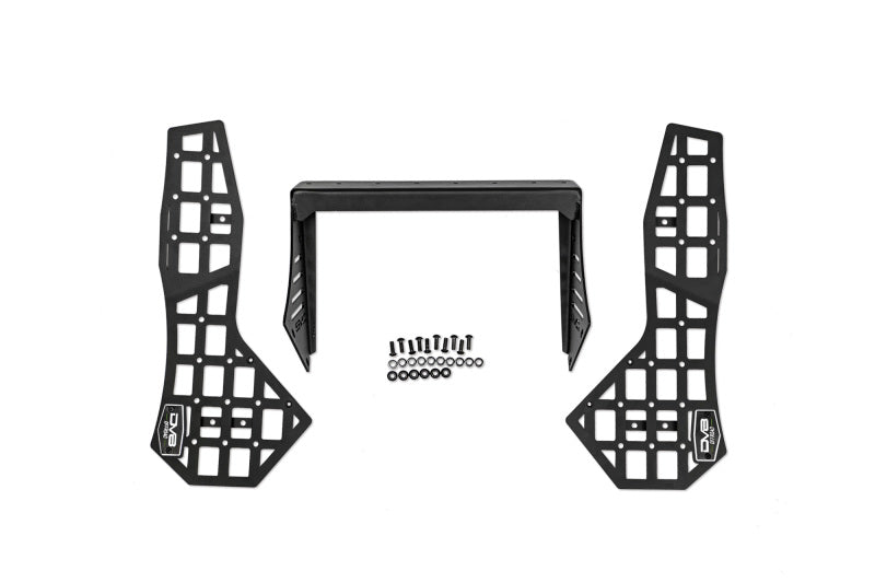 DV8 Offroad 16-23 Toyota Tacoma Center Console Molle Panels & Device Mount-DV8 Offroad-797 Offroad