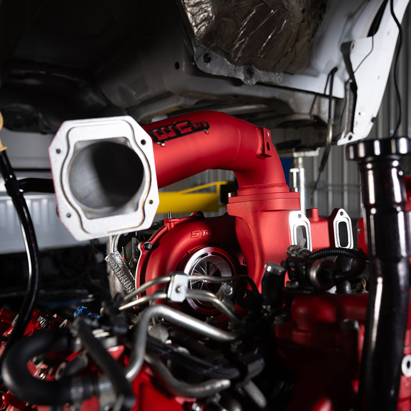 Wehrli 11-16 Chevrolet 6.6L LML Duramax High Flow Y-Bridge Kit - Deore Gold