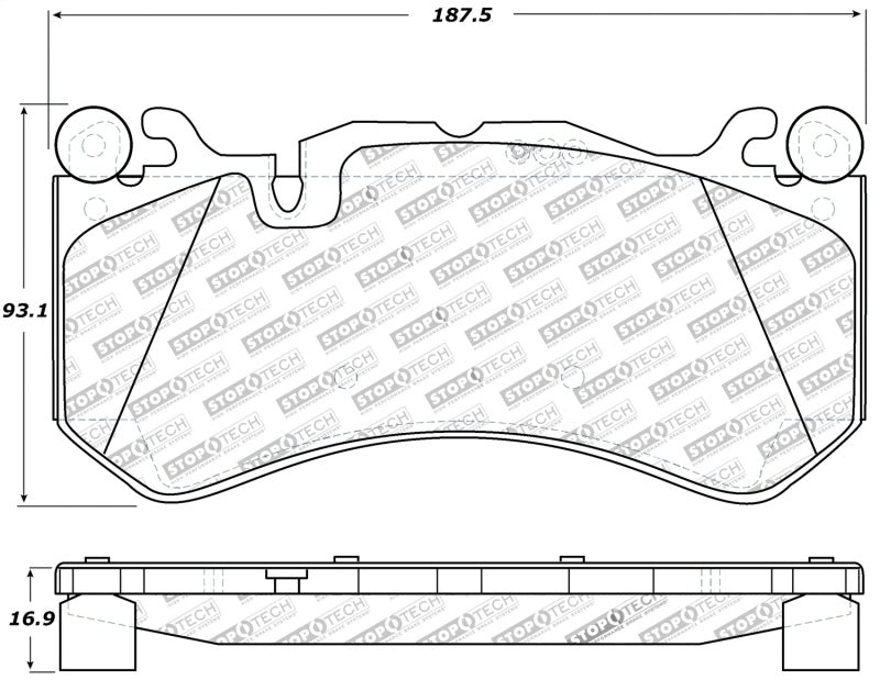 StopTech Performance Brake Pads