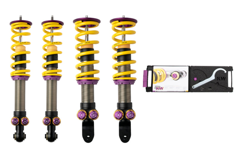 KW Coilover Kit V5 Bundle 2020 Chevrolet C8 Corvette Stingray w/ MagRide / w/o NoseLift