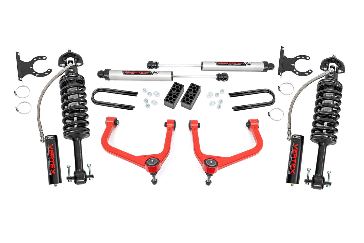 3.5 Inch Lift Kit | Vertex/V2 | Rear Mono Leaf | Chevy Silverado 1500 (22-24)