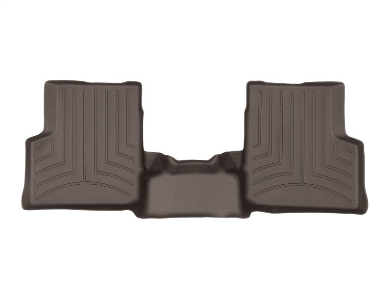 WeatherTech 2019+ Chevy Silverado 1500 Double Cab w/ 1st Row Bucket Seats Rear Floorliner - Cocoa