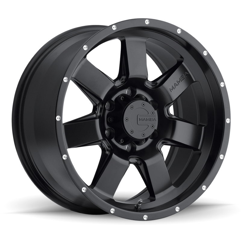 Mamba M14 18x9 6x139.7 ET12 Matte Black / Drill Holes