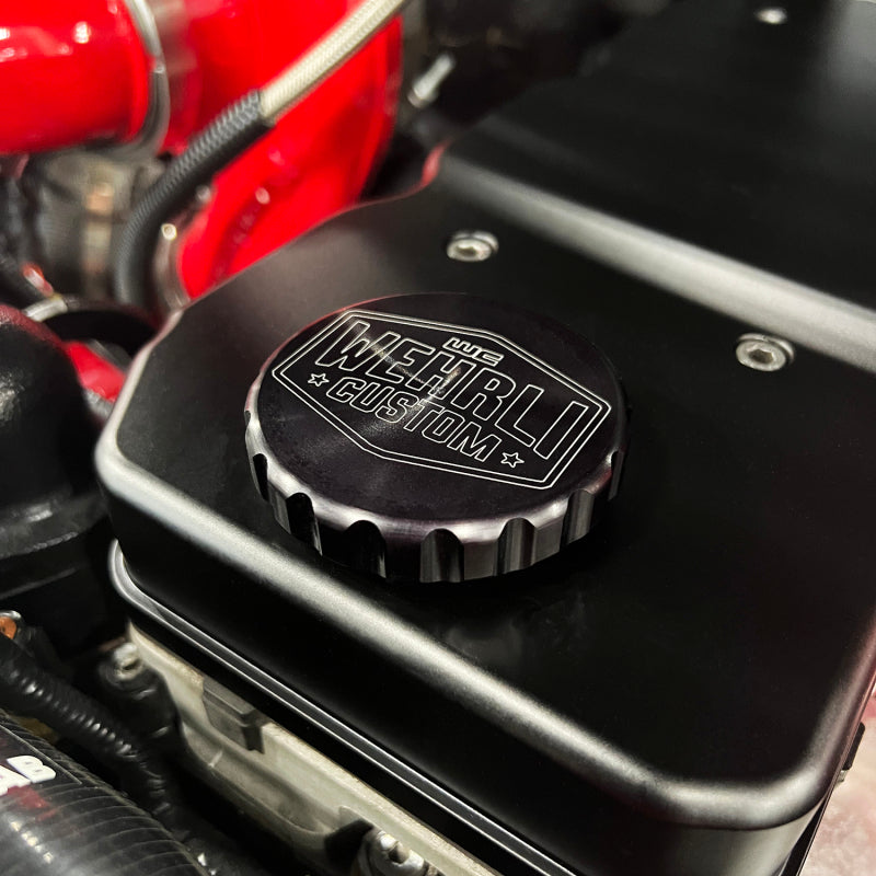 Wehrli 06-18 Cummins WCFab X D&J Precision Billet Valve Cover - Bengal Silver