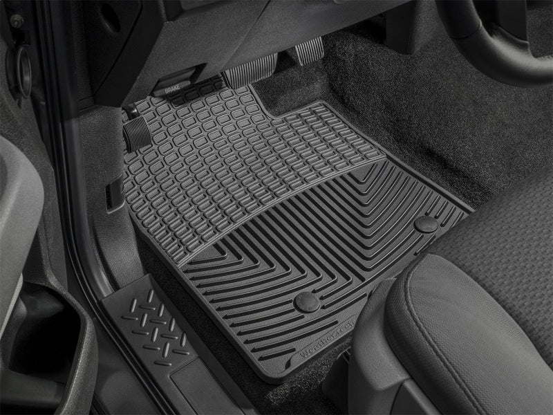 WeatherTech 09-11 Toyota Venza Front Rubber Mats - Black