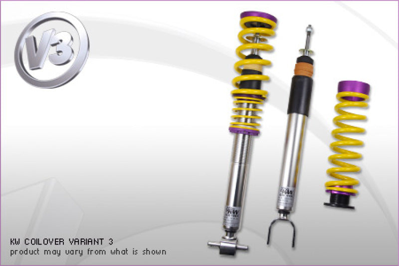 KW Coilover Kit V3 Audi Passat W8 (3BS) W8 Sedan + Wagon; 4motion