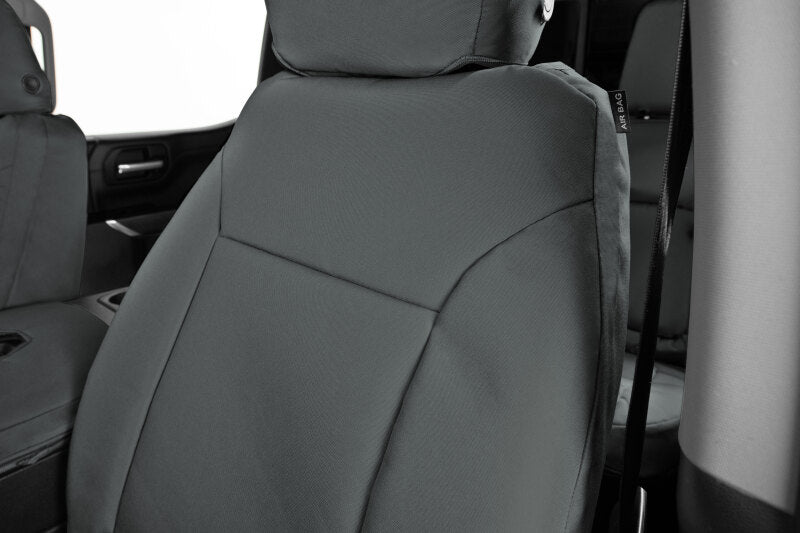 Covercraft 19-24 Dodge RAM 2500 PrecisionFit Custom Front Row Seat Covers - Charcoal/Charcoal