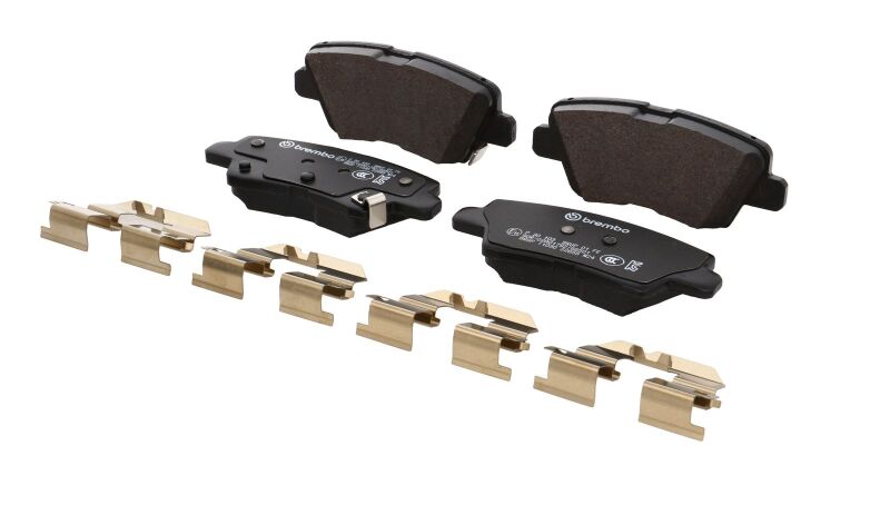 Brembo OE 21-22 Hyundai Accent/19-24 Nexo/2016 Sonata/2019 Sonata PRIME Low-Met Brake Pad - Rear