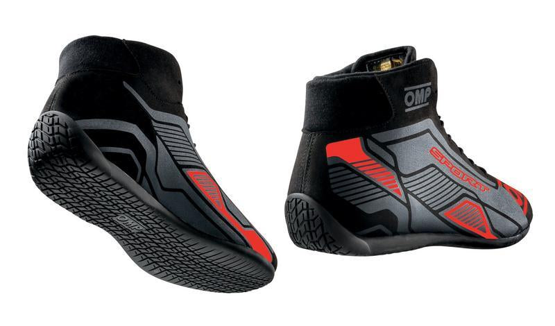 OMP Omp Sport Shoes Fia 8856-2018 Black/Red Sz 44