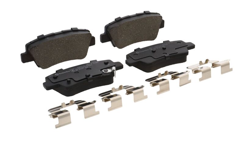 Brembo OE 2017 Hyundai Elantra/18-22 Ioniq/18-19 Sonata/16-17 Veloster Low-Met Brake Pad - Rear
