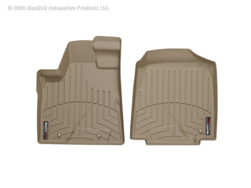 WeatherTech 06-08 Honda Pilot Front FloorLiner - Tan