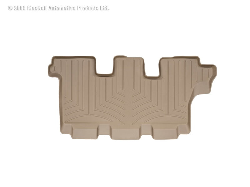 WeatherTech 09+ Kia Borrego Rear FloorLiner - Tan