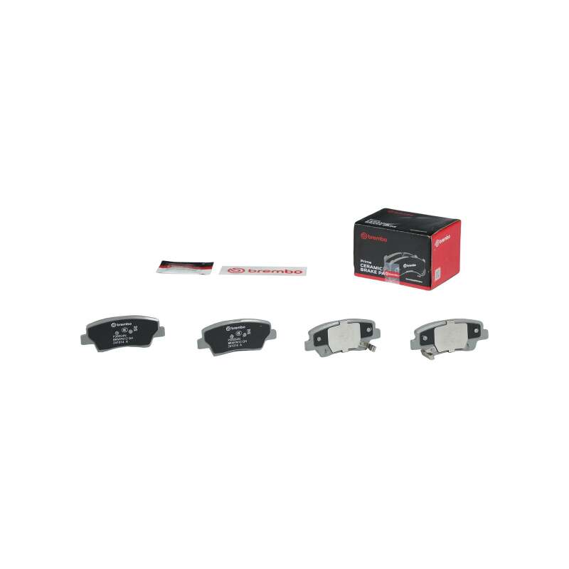 Brembo OE 09-17 Hyundai Azera/11-15 Sonata/Kia Optima PRIME Ceramic Brake Pad - Rear