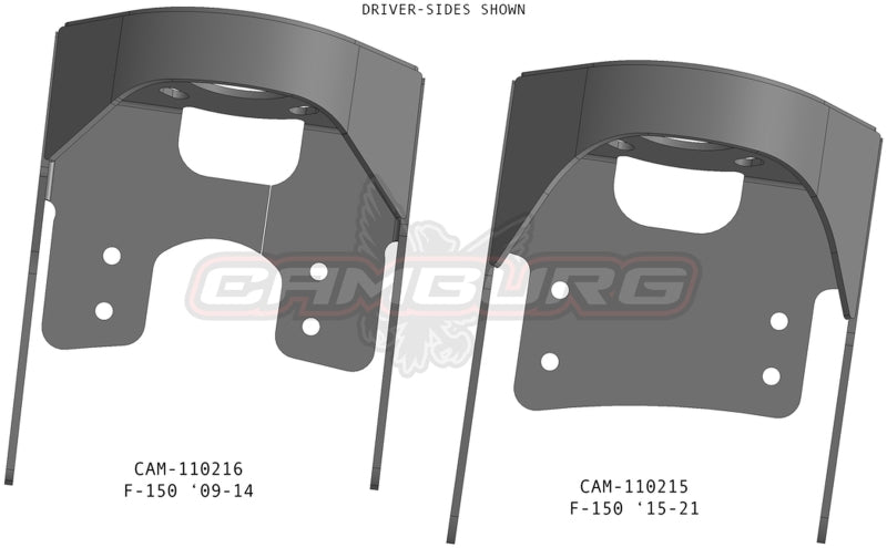 Camburg 09-14 Ford F-150/ Raptor 4wd Raptor Conversion Coil Bucket Kit