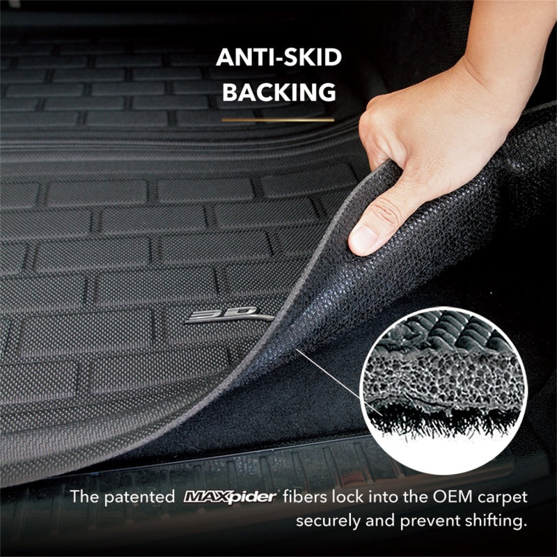 3D MAXpider 2016-2020 Kia Sorento Kagu Cargo Liner - Black