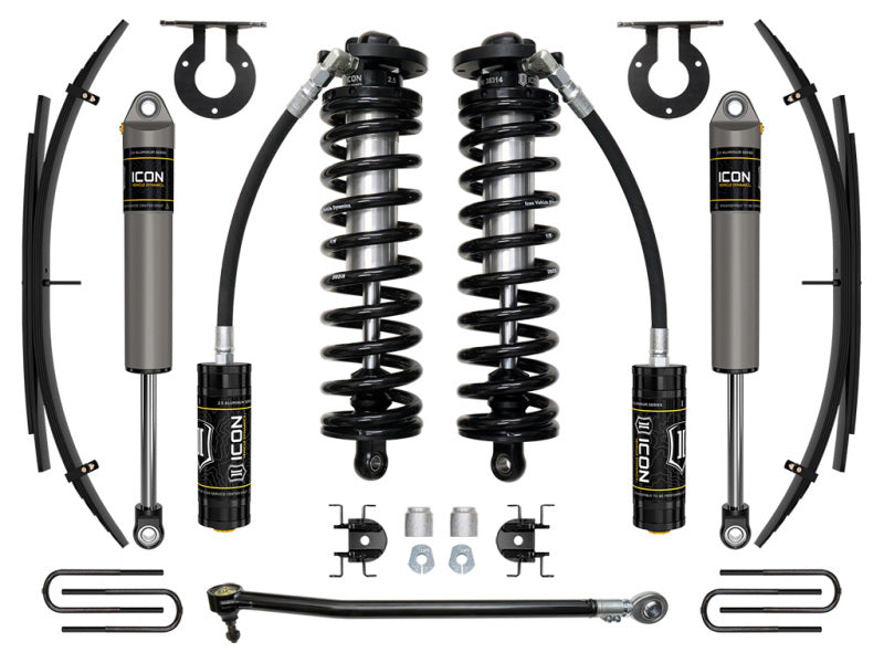 ICON 17-23 Ford F-250/F-350 2.5-3in Stage 2 Coilover Conversion System w/ Expansion Pack
