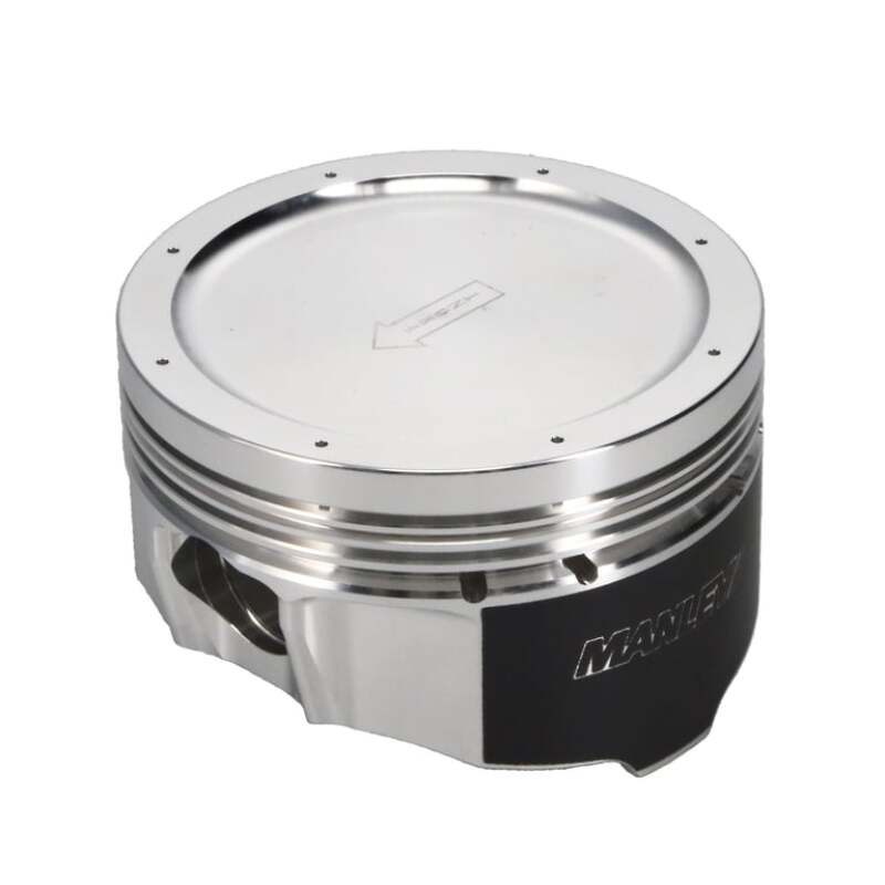 Manley 4.6L Ford Modular (2/4 Valve) 3.552in Bore 1.2in CD 11cc Turbo Tuff Dish Pistons - Set of 8